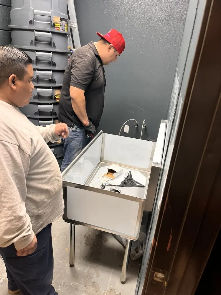 Commercial plumbing and sink installation in Northwestern Estates